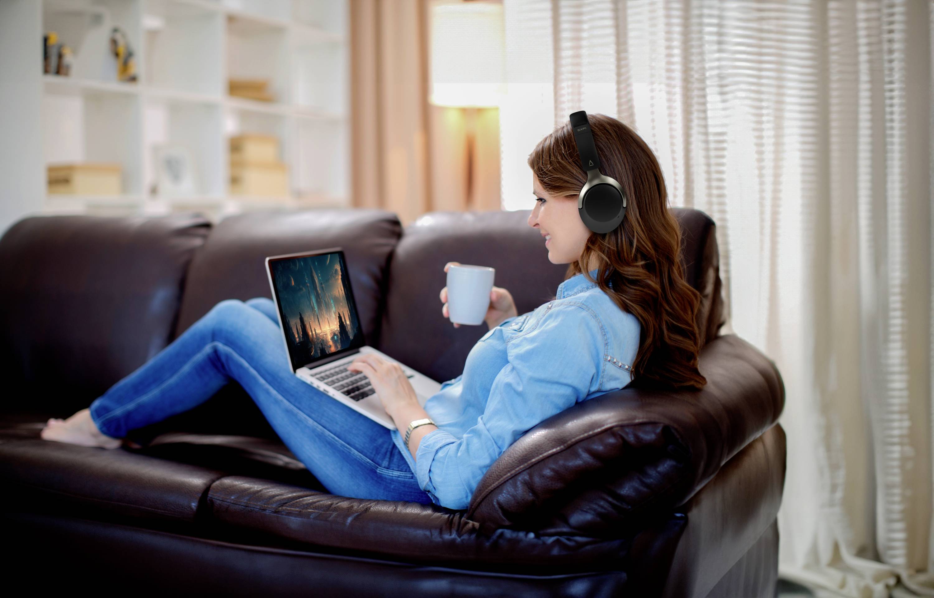 Creative Zen Hybrid SXFI On Ear Headset Bluetooth® Stereo Grau Lautstärkeregelung, Mikrofon-Stummschaltung