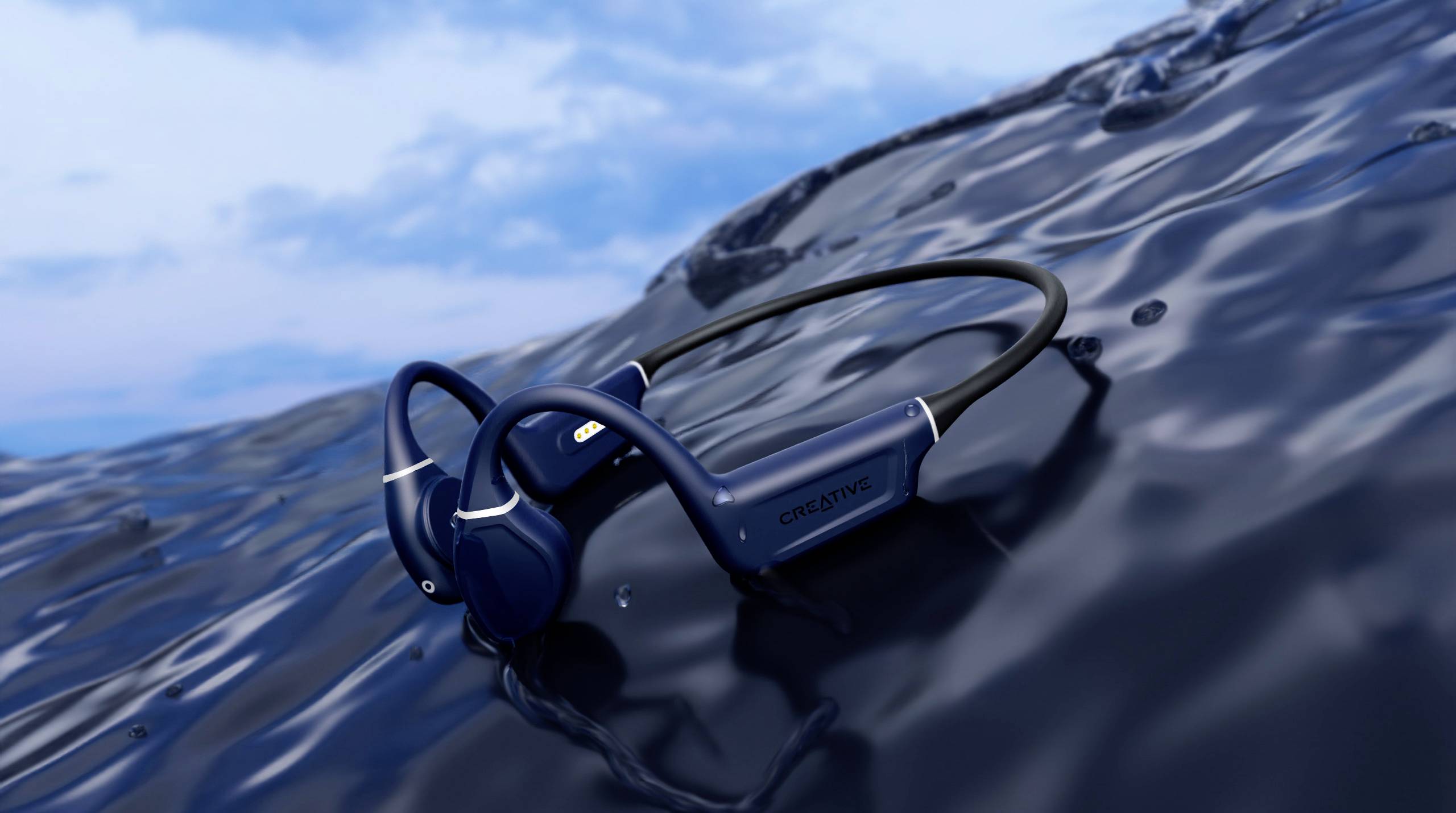 Creative Outlier Free Pro+ On Ear Headset Bluetooth® Stereo Schwarz Wasserbeständig