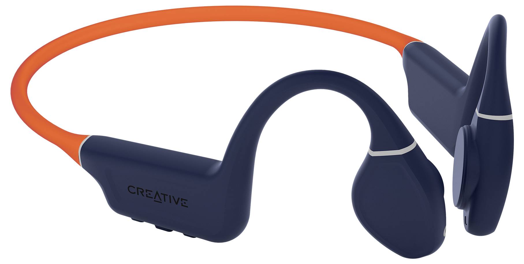 Creative Outlier Free Pro+ On Ear Headset Bluetooth® Stereo Orange Wasserbeständig