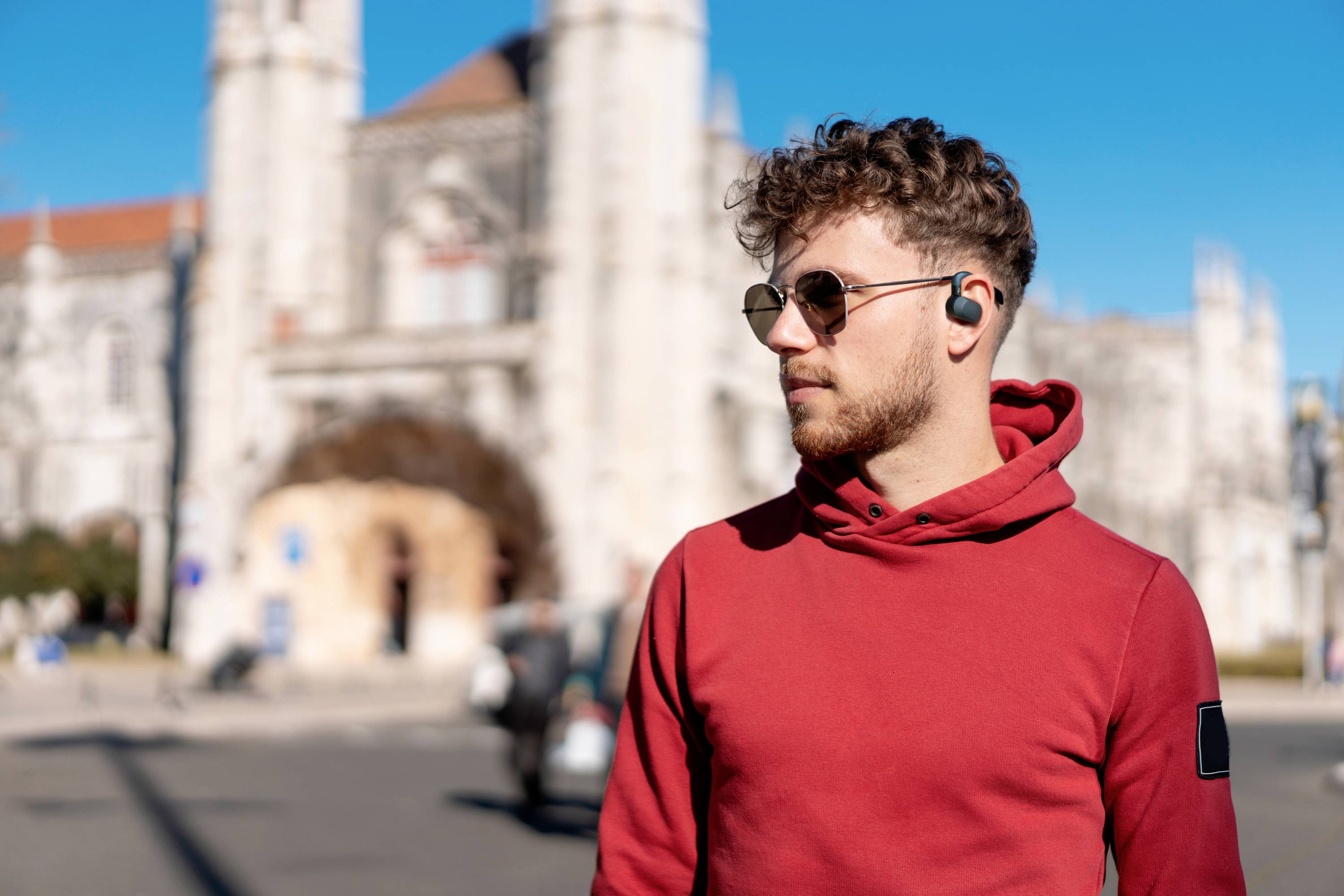 Creative Outlier GO TWS On Ear Headset Bluetooth® Stereo Schwarz Schweißresistent, Wasserbeständig, Batterieladeanzeige, inkl