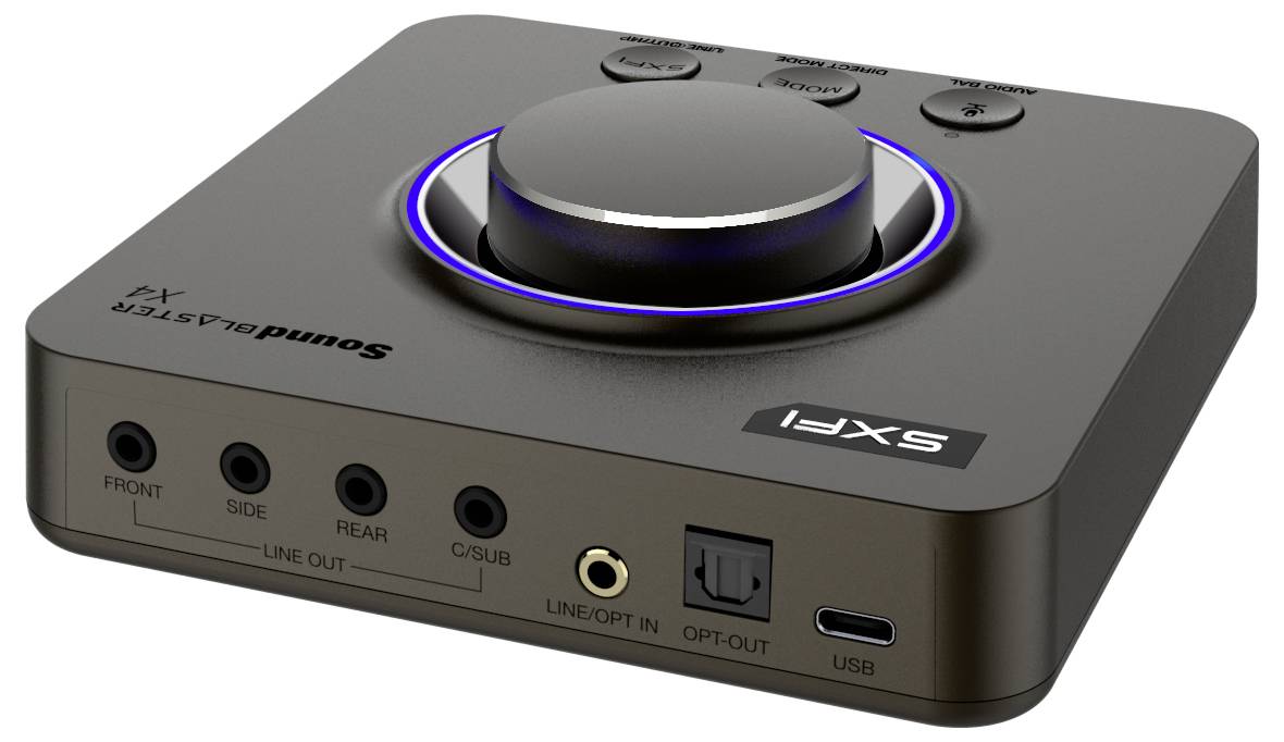 Creative Sound Blaster X4 HD 7.1 Soundkarte, Extern