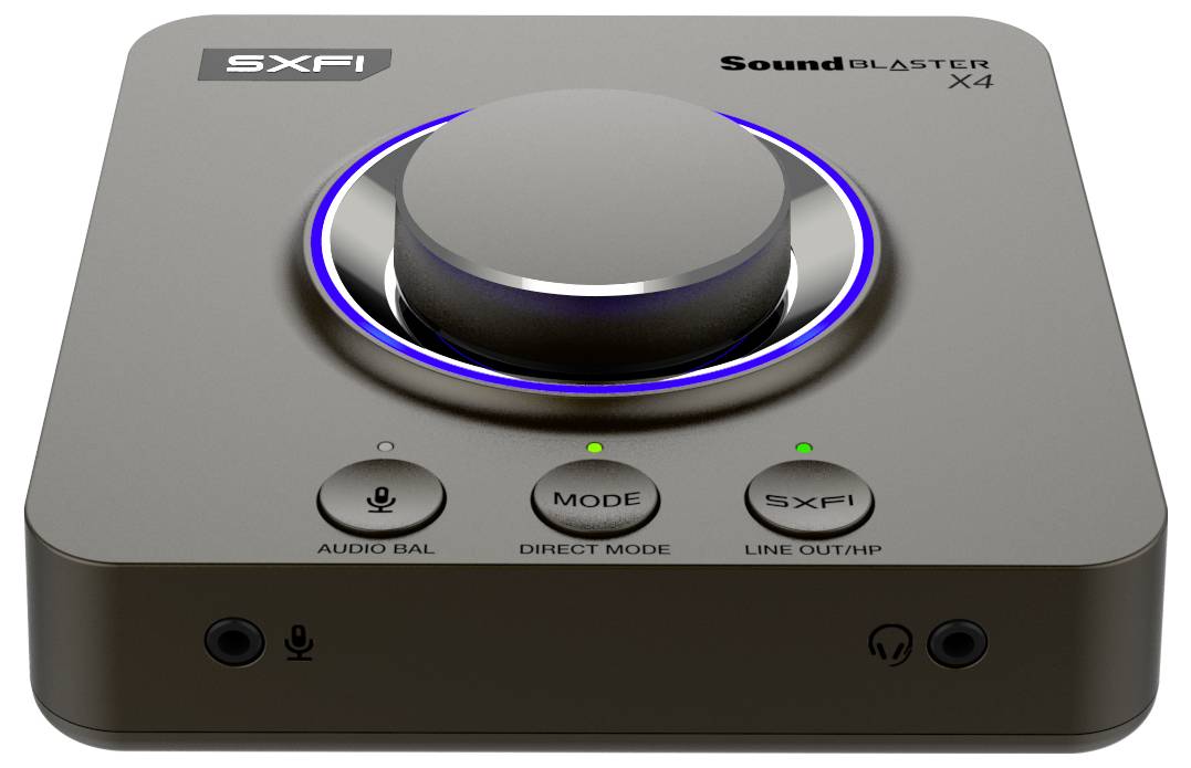 Creative Sound Blaster X4 HD 7.1 Soundkarte, Extern