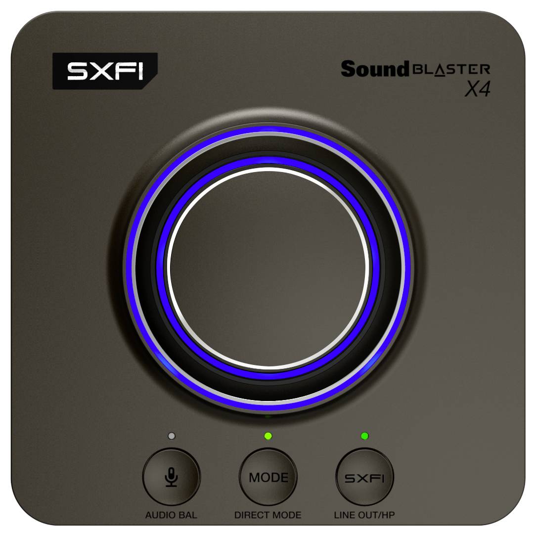 Creative Sound Blaster X4 HD 7.1 Soundkarte, Extern