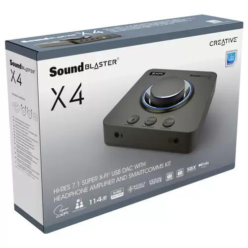 Creative Sound Blaster X4 HD 7.1 Soundkarte, Extern Creative Sound Blaster X4 HD 7.1 Soundkarte, Extern