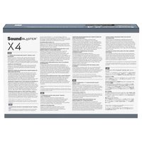 Creative Sound Blaster X4 HD 7.1 Soundkarte, Extern Creative Sound Blaster X4 HD 7.1 Soundkarte, Extern