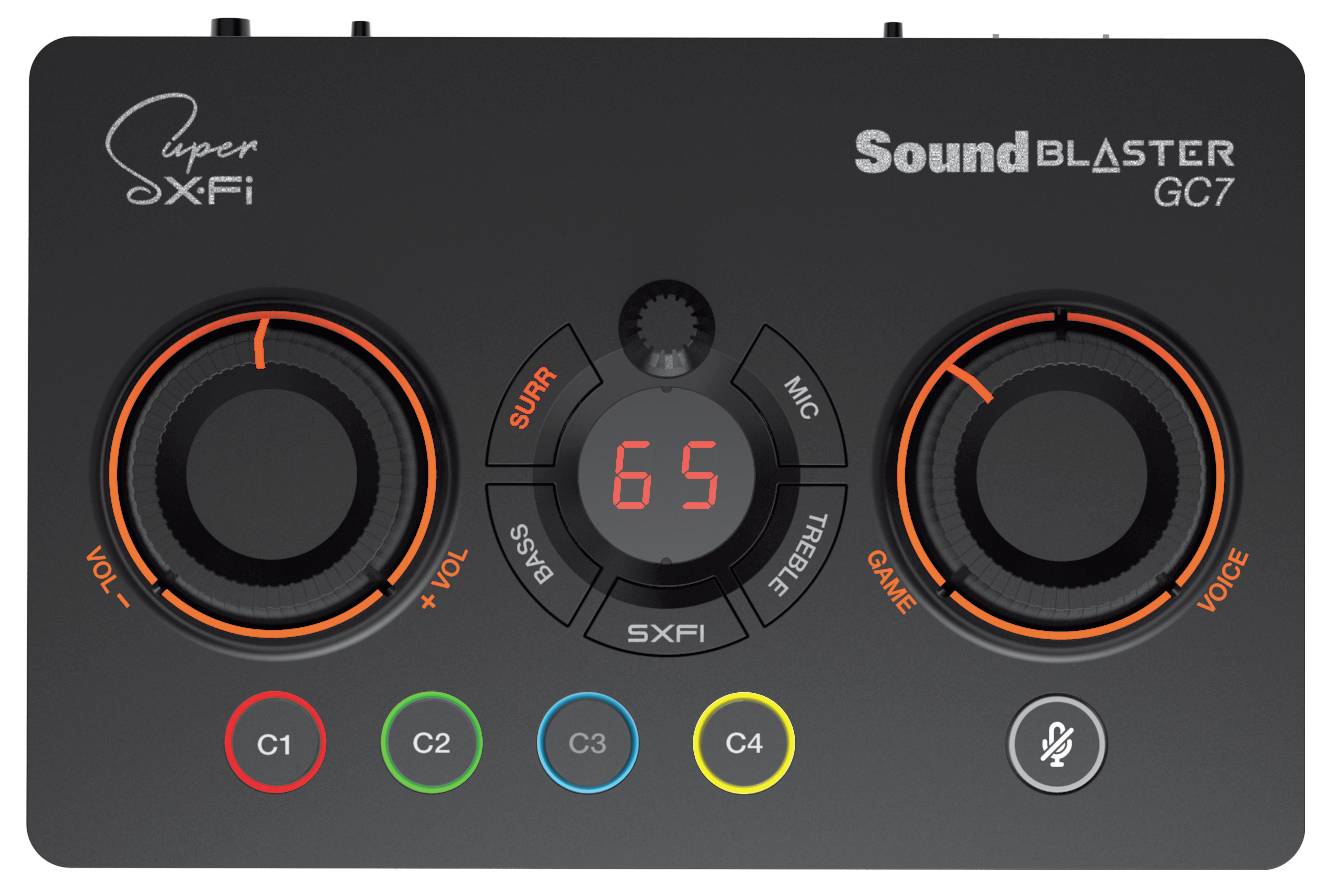 Creative Sound Blaster GC7 7.1 Soundkarte, Extern