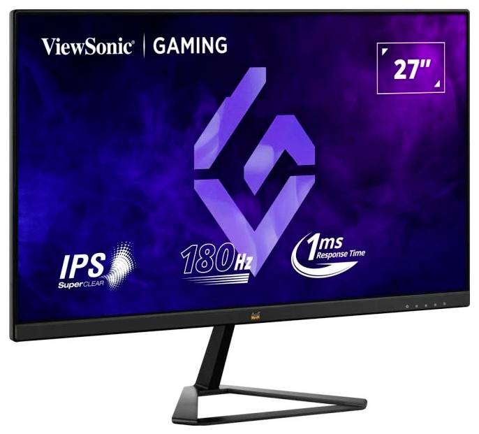 Viewsonic VX2779J-HD-PRO Gaming Monitor EEK E (A - G) 68.6 cm (27 Zoll) 1920 x 1080 Pixel 16:9 1 ms HDMI®, DisplayPort, Audio-Line-out IPS LED