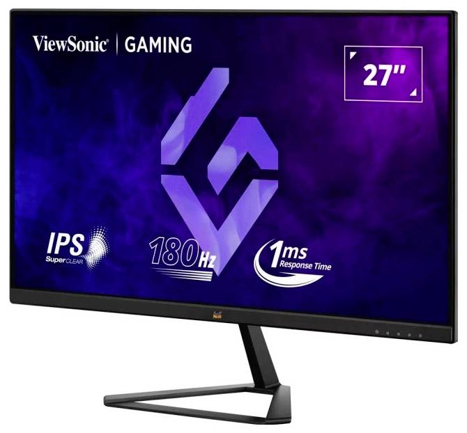 Viewsonic VX2779J-HD-PRO Gaming Monitor EEK E (A - G) 68.6 cm (27 Zoll) 1920 x 1080 Pixel 16:9 1 ms HDMI®, DisplayPort, Audio-Line-out IPS LED