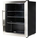 DOMO DO91609BK Party-Kühlschrank EEK: D (A - G) 60l Standgerät Schwarz, Edelstahl (gebürstet) DOMO DO91609BK Party-Kühlschrank EEK: D (A - G) 60l Standgerät Schwarz, Edelstahl (gebürstet)