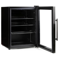 DOMO DO91609BK Party-Kühlschrank EEK: D (A - G) 60l Standgerät Schwarz, Edelstahl (gebürstet) DOMO DO91609BK Party-Kühlschrank EEK: D (A - G) 60l Standgerät Schwarz, Edelstahl (gebürstet)