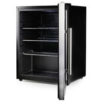 DOMO DO91609BK Party-Kühlschrank EEK: D (A - G) 60l Standgerät Schwarz, Edelstahl (gebürstet) DOMO DO91609BK Party-Kühlschrank EEK: D (A - G) 60l Standgerät Schwarz, Edelstahl (gebürstet)
