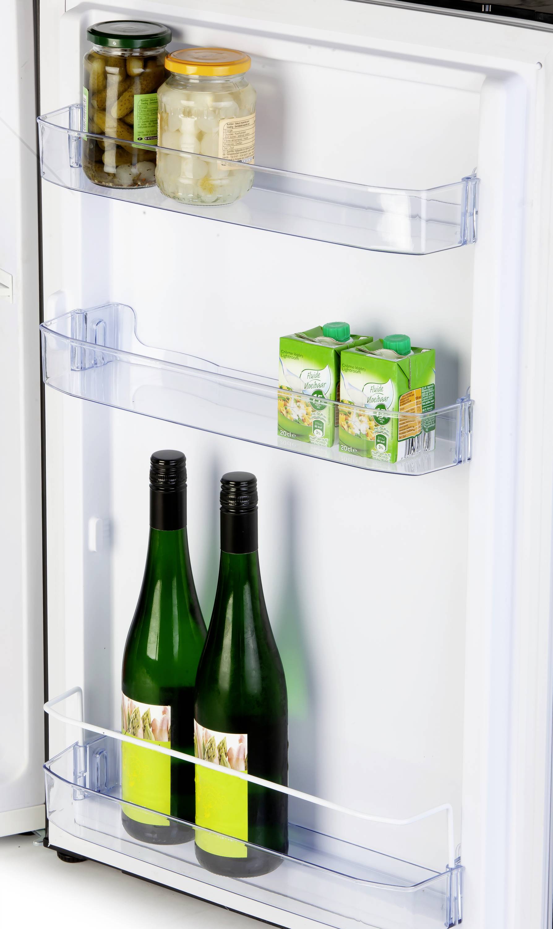 DOMO DO91124 Kühlschrank EEK: D (A - G) 108l Standgerät Schwarz (matt)