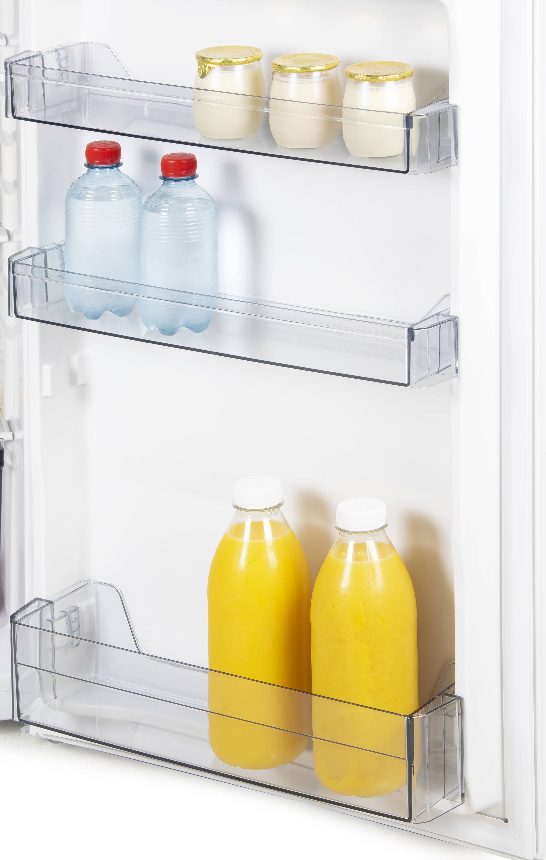 DOMO DO91125 Kühlschrank EEK: D (A - G) 126l Standgerät Weiß