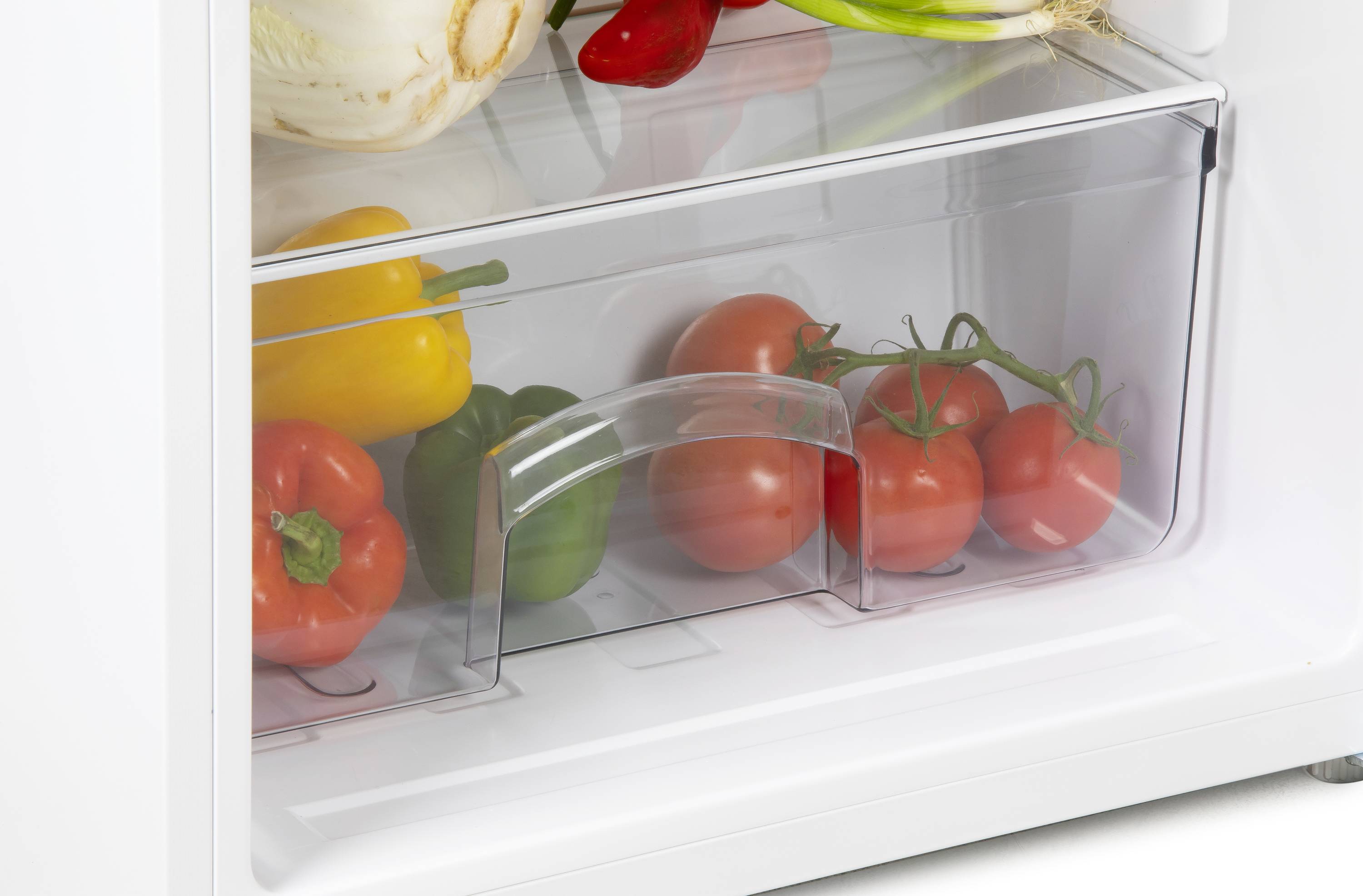 DOMO DO91125 Kühlschrank EEK: D (A - G) 126l Standgerät Weiß