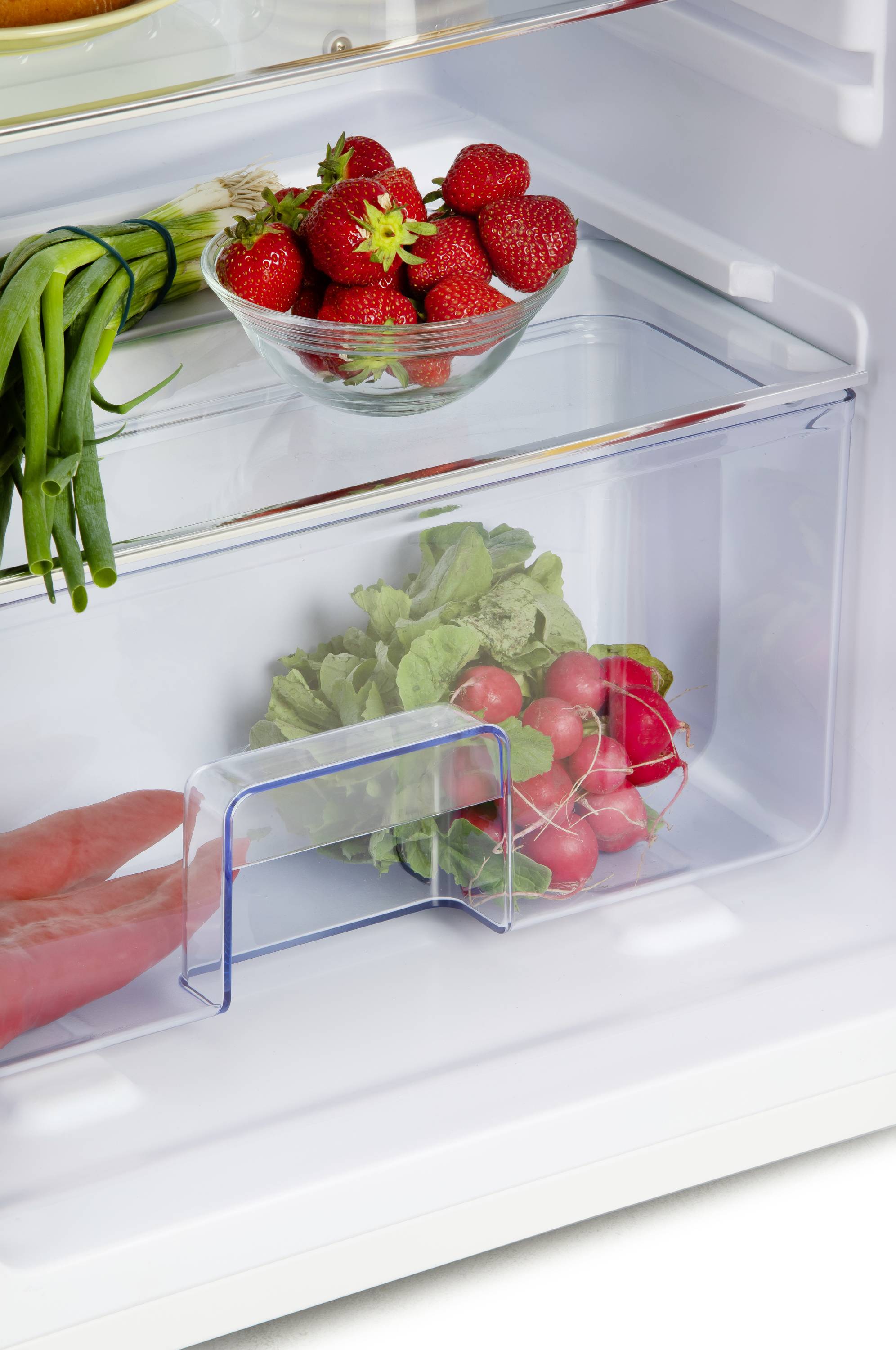 DOMO DO91703R Kühlschrank EEK: D (A - G) 120l Standgerät Rot