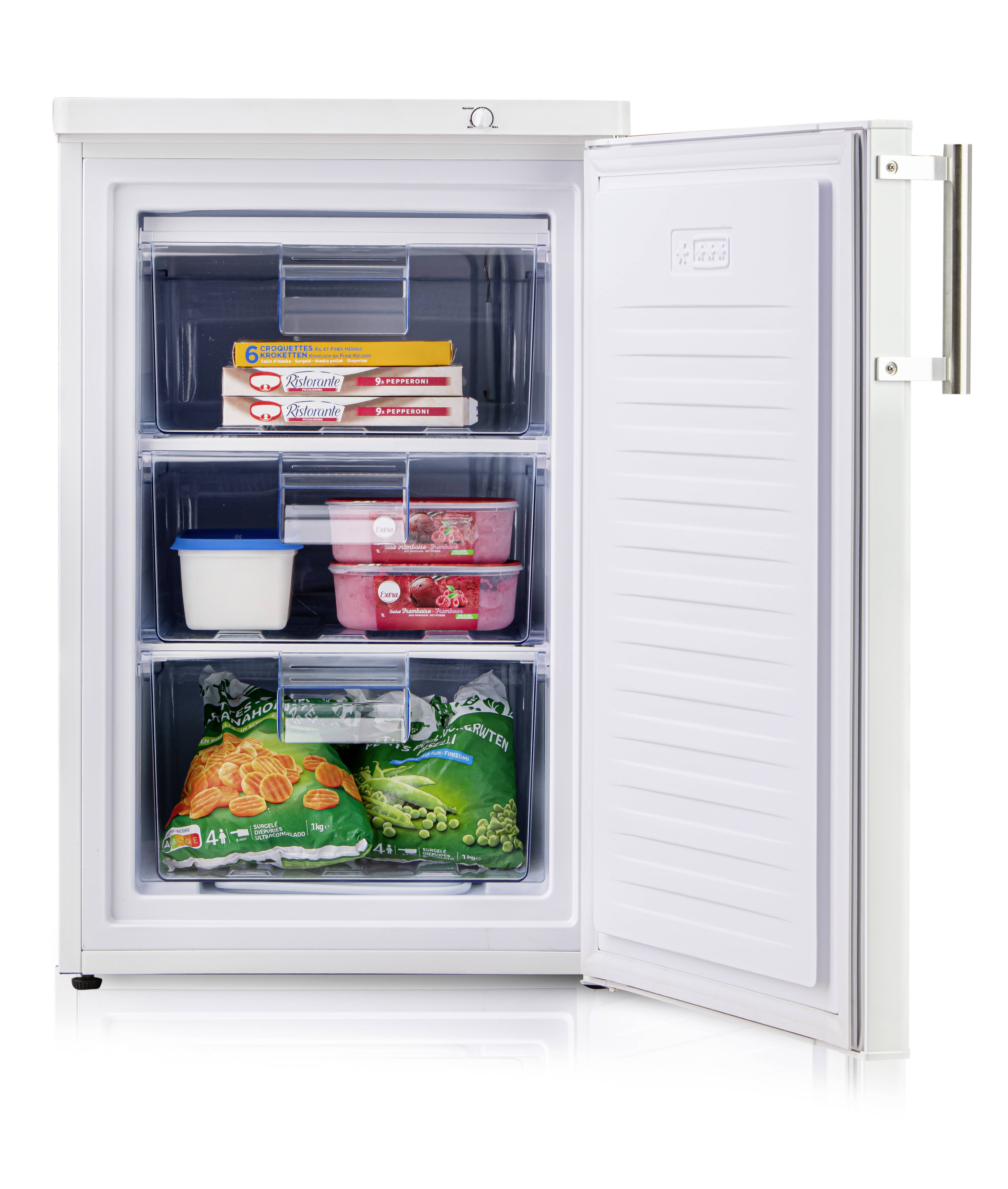 DOMO DO91130F Gefrierschrank EEK: C (A - G) 80l Standgerät Weiß