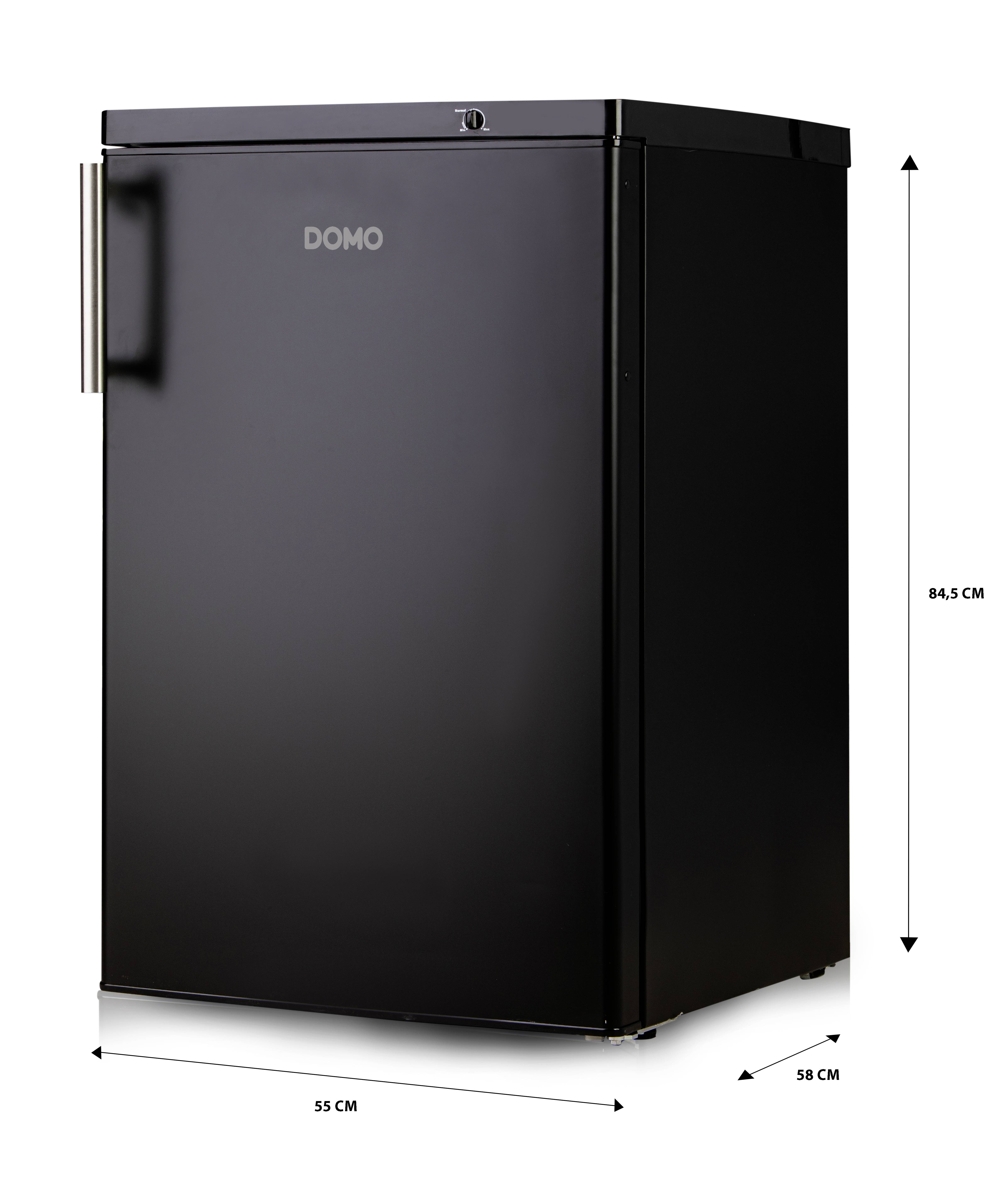 DOMO DO91132F Gefrierschrank EEK: C (A - G) 80l Standgerät Schwarz (matt)