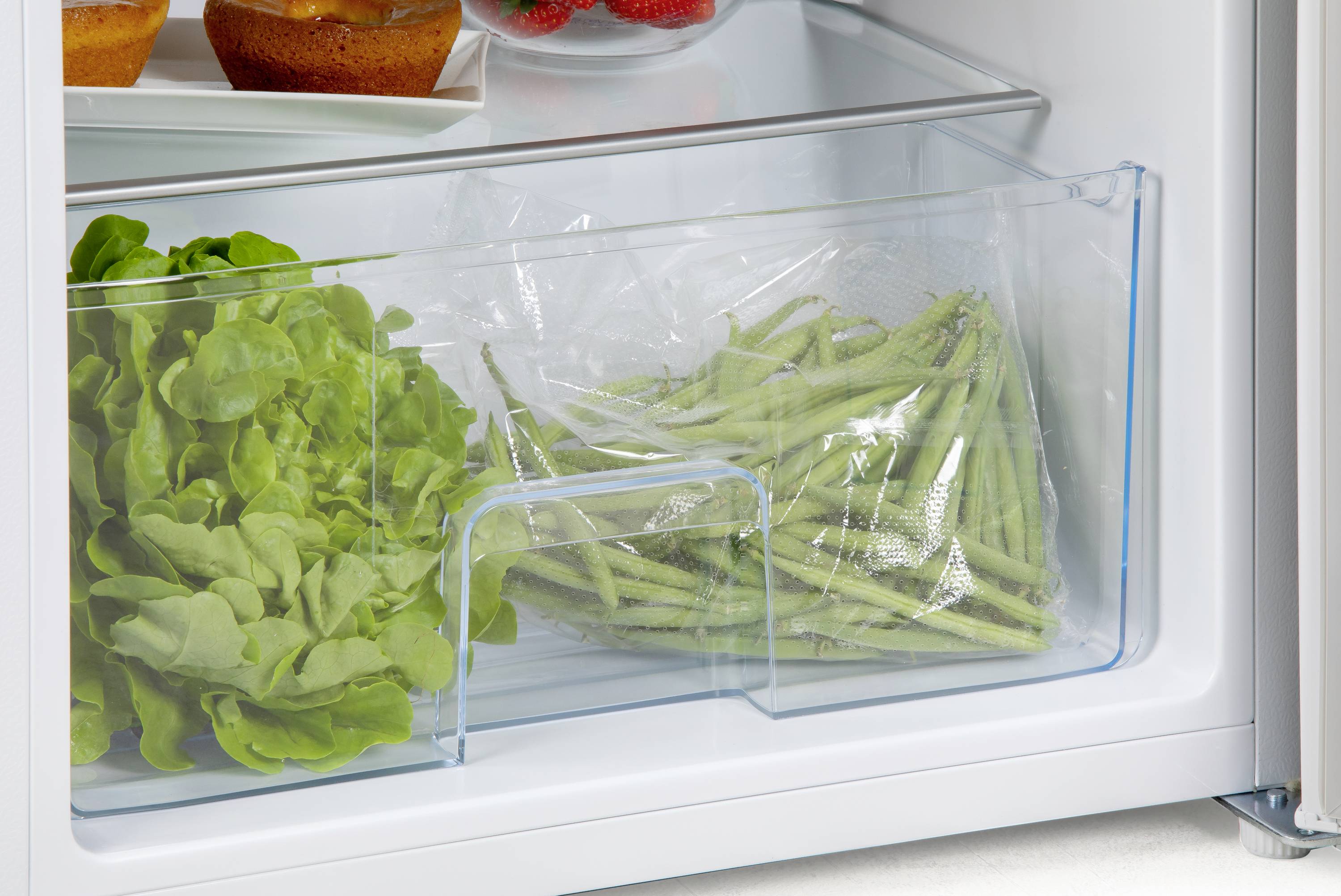 DOMO DO91123 Kühlschrank EEK: D (A - G) 134l Standgerät Weiß