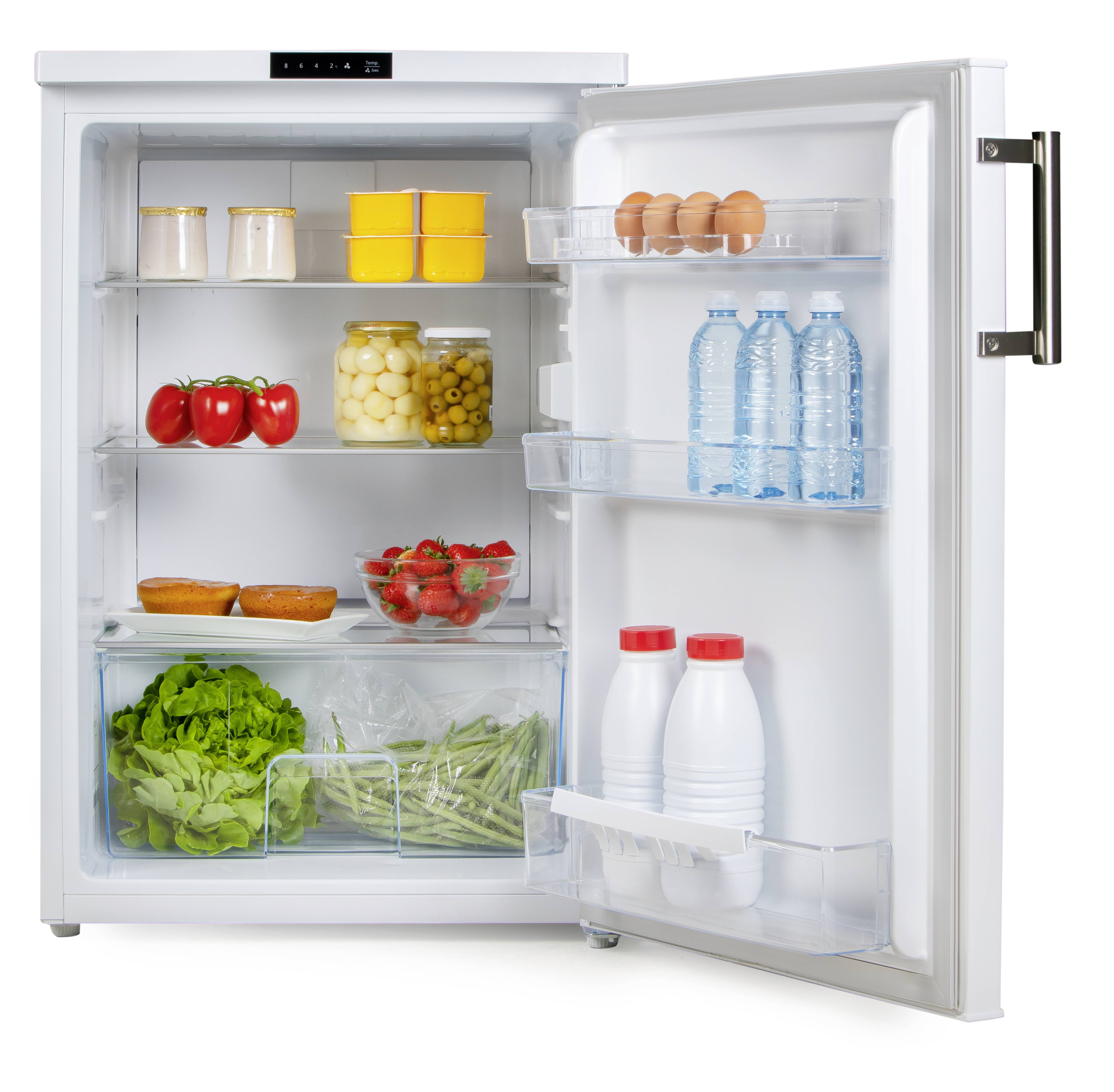 DOMO DO91123 Kühlschrank EEK: D (A - G) 134l Standgerät Weiß