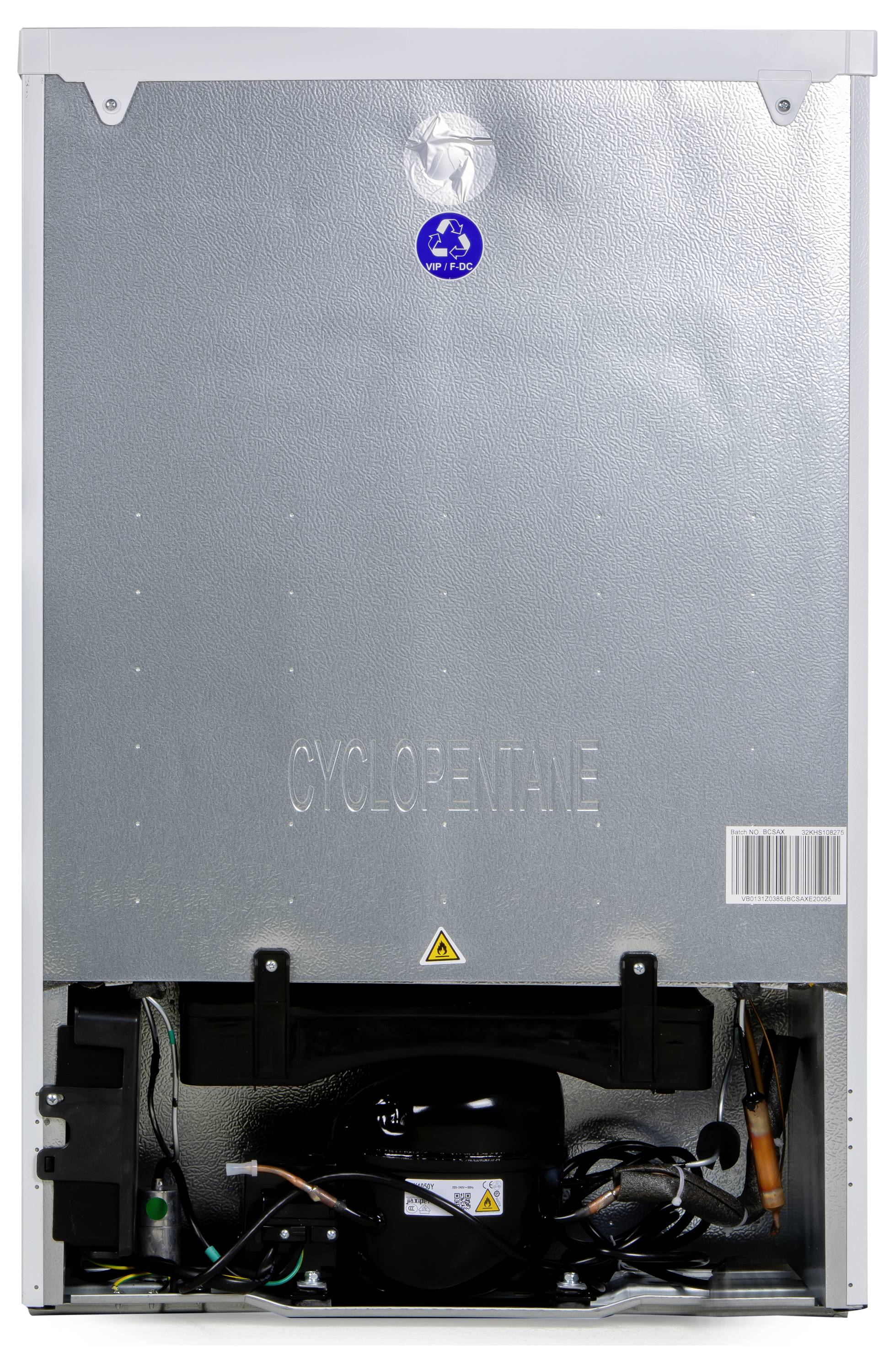 DOMO DO91123 Kühlschrank EEK: D (A - G) 134l Standgerät Weiß