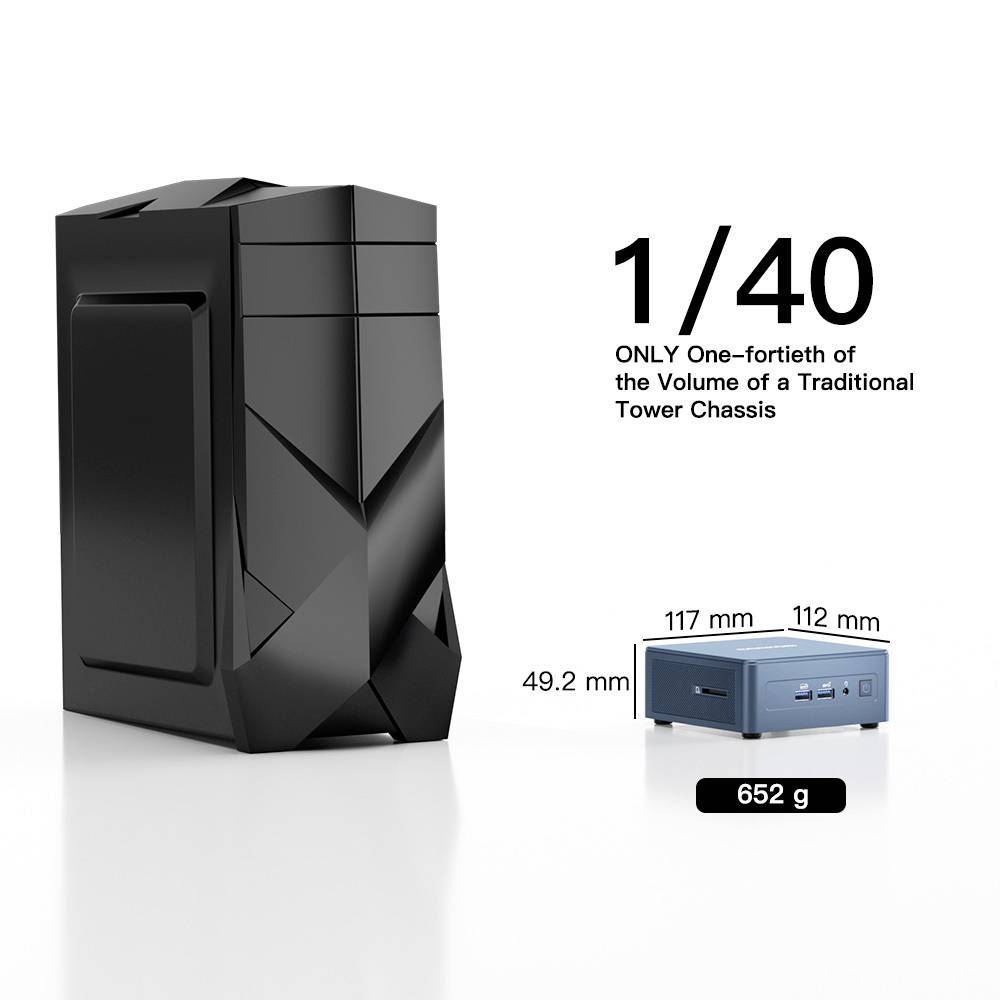 GEEKOM Mini PC Mini IT13 Intel® Core™ i7 i7-13620H 4.9 GHz 32 GB RAM 1 TB SSD Intel UHD Graphics W