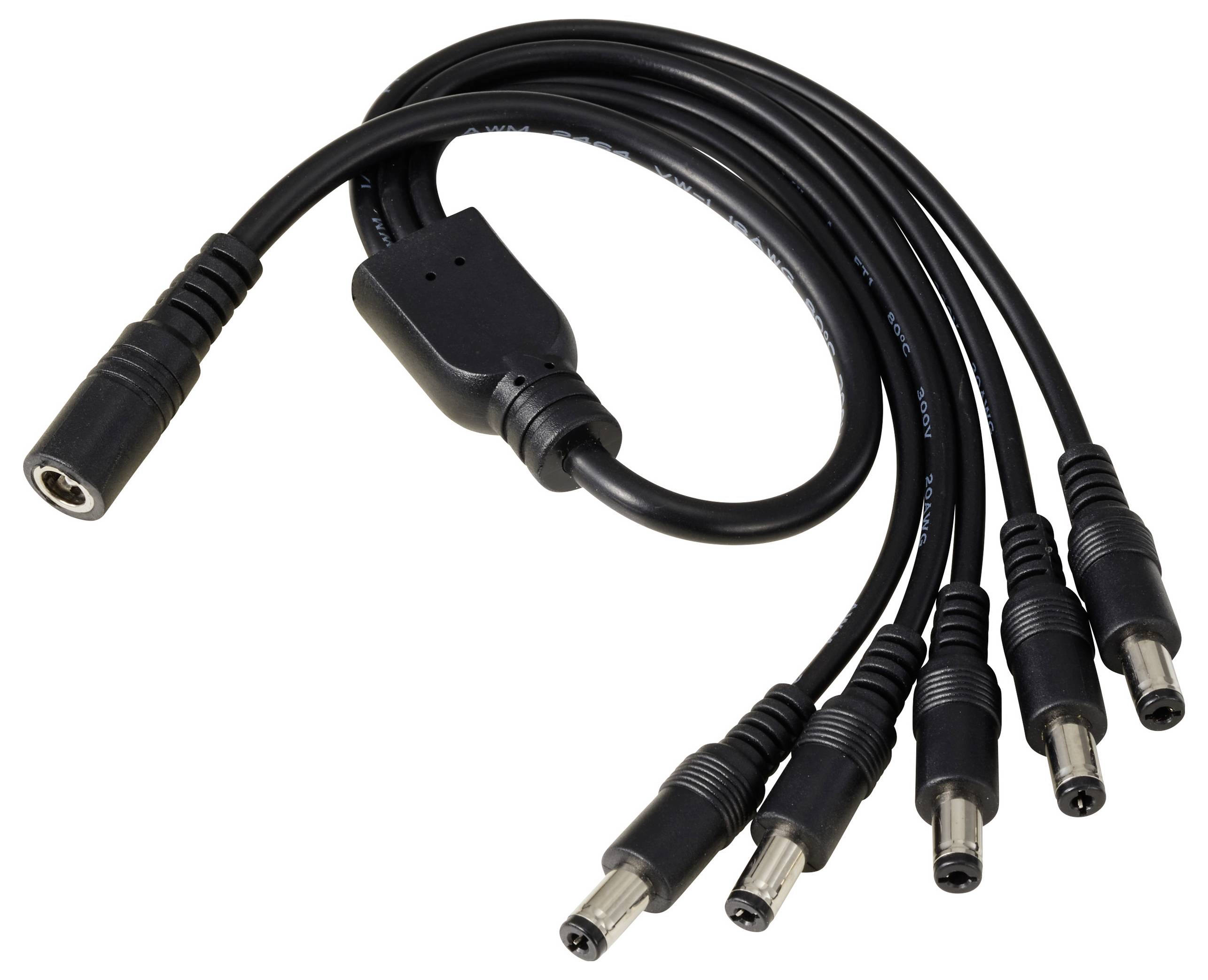 TRU COMPONENTS TC-13232716 DC-Steckverbinder Buchse - Stecker 5.5mm 2.1mm 41.2cm 1St.