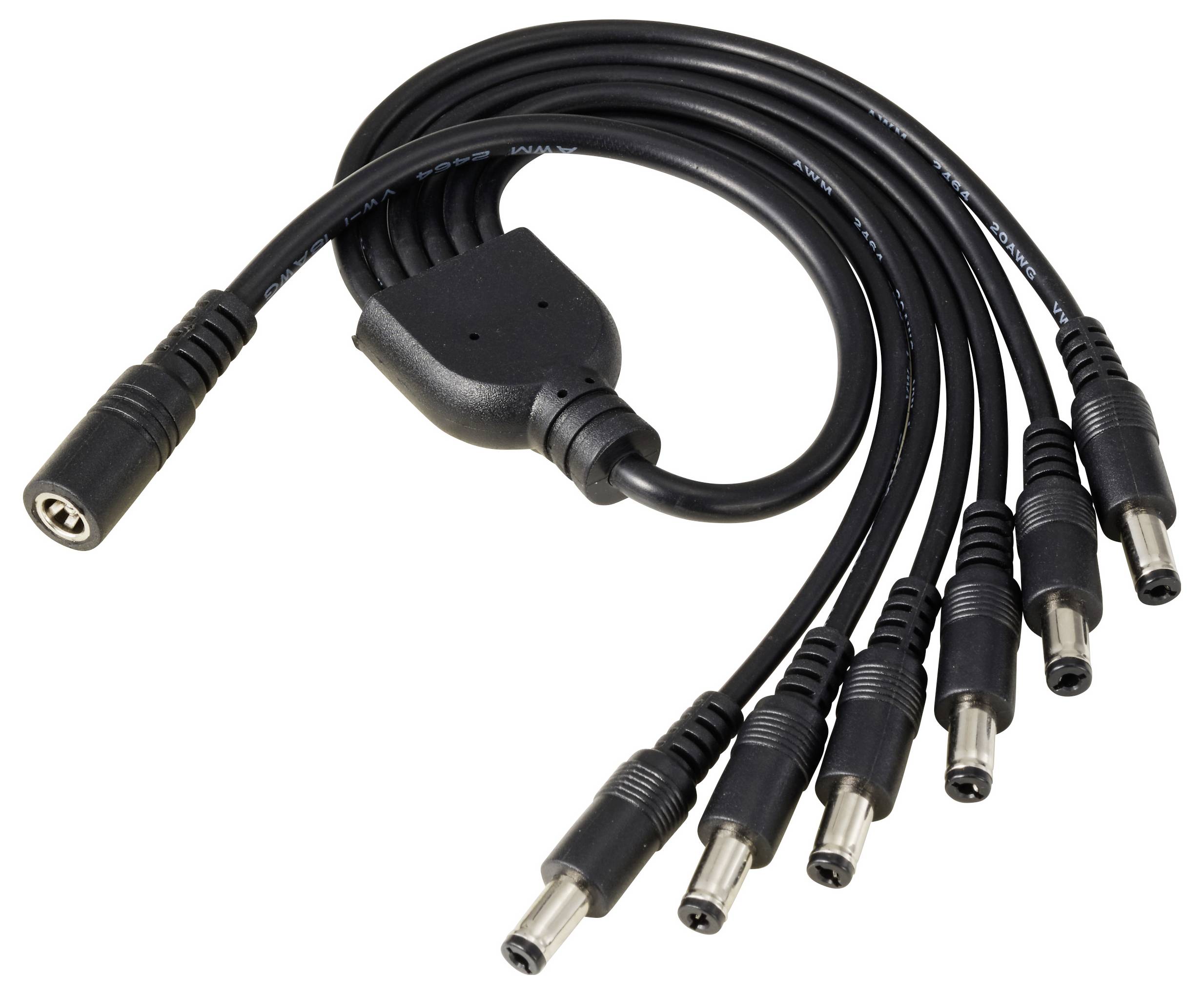 TRU COMPONENTS TC-13232720 DC-Steckverbinder Buchse - Stecker 5.5mm 2.1mm 41.2cm 1St.