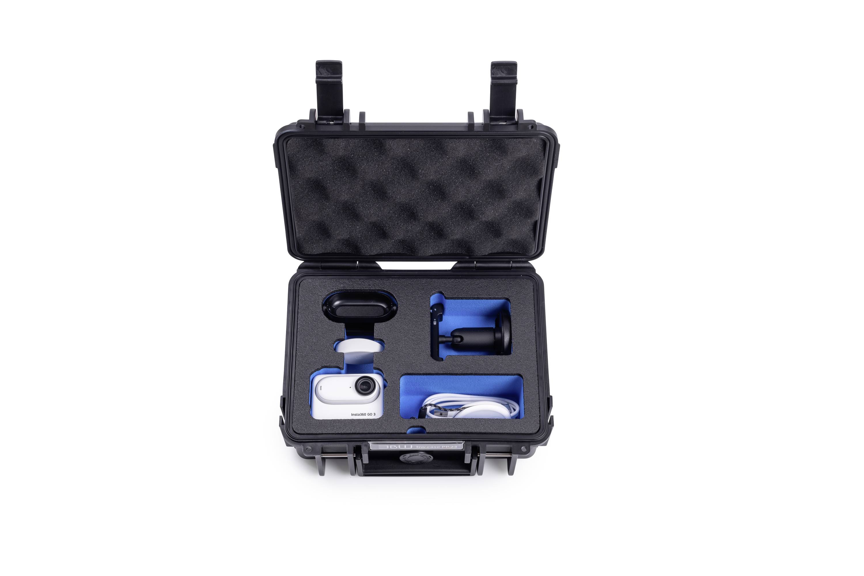 B & W International Transportkoffer action.case PP.23.GO3 2.3l (B x H x T) 230 x 90 x 180mm Schwarz PP.23.B.GO3