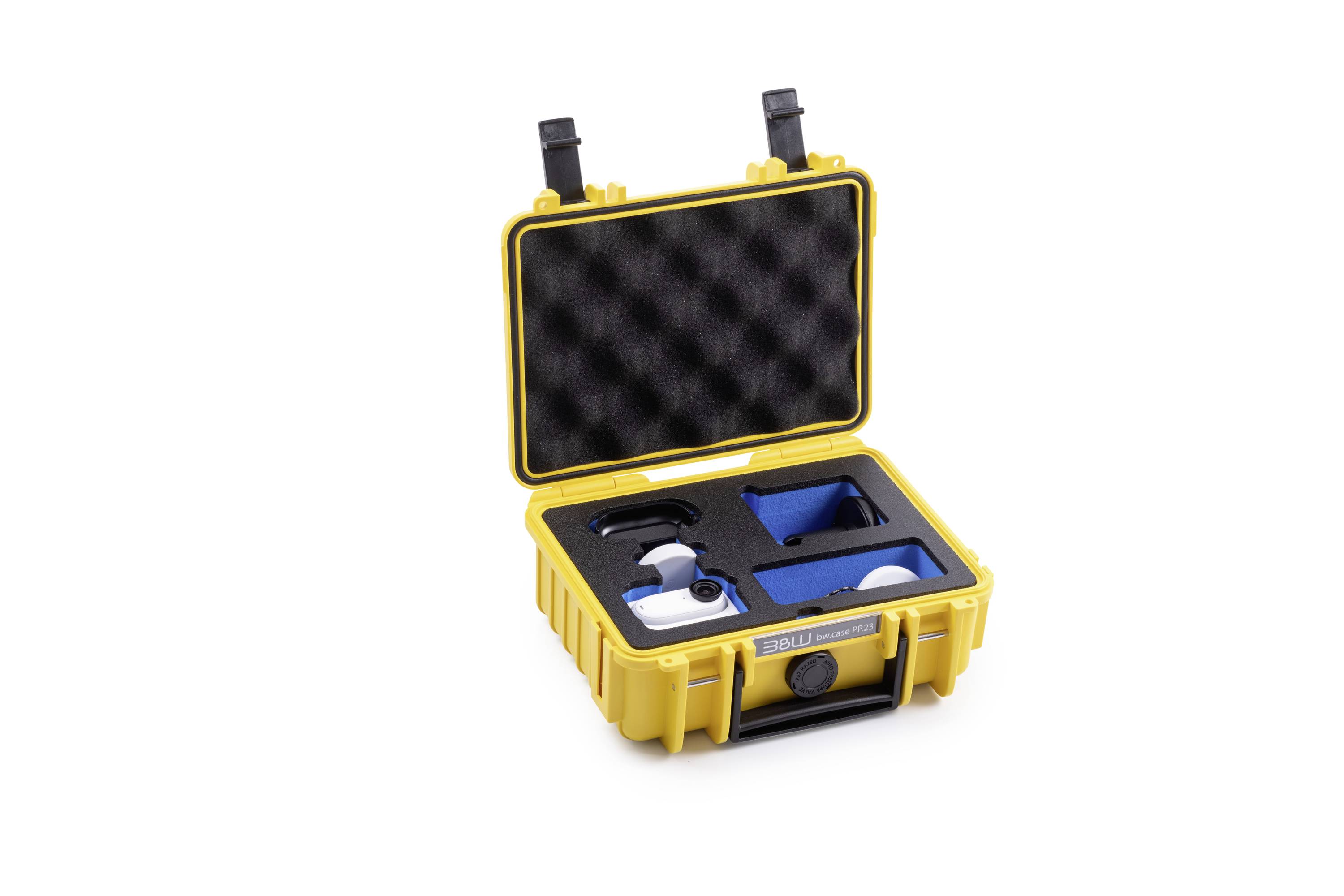 B & W International Transportkoffer action.case PP.23.GO3 2.3l (B x H x T) 230 x 90 x 180mm Gelb PP.23.Y.GO3