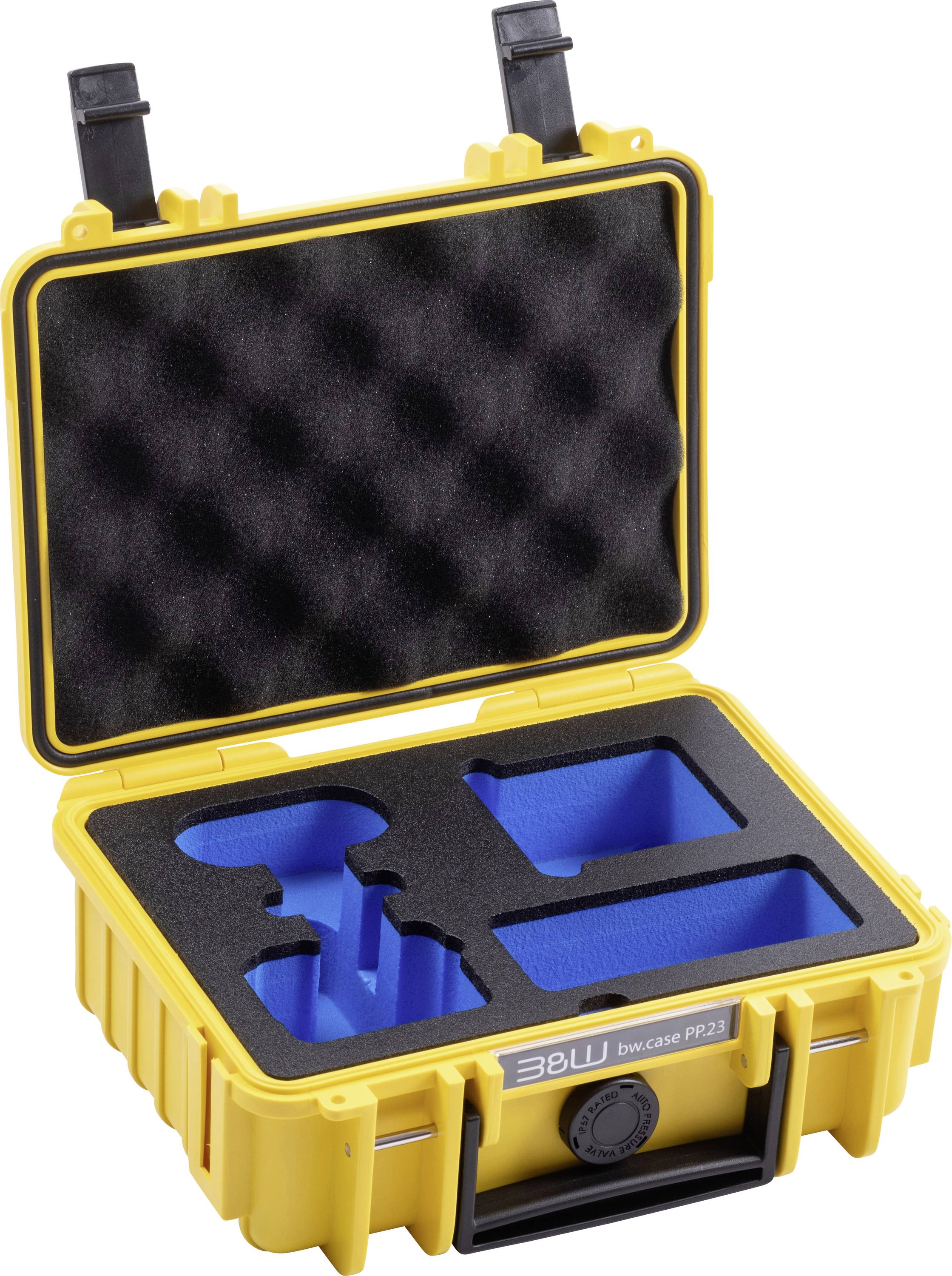 B & W International Transportkoffer action.case PP.23.GO3 2.3l (B x H x T) 230 x 90 x 180mm Gelb PP.23.Y.GO3