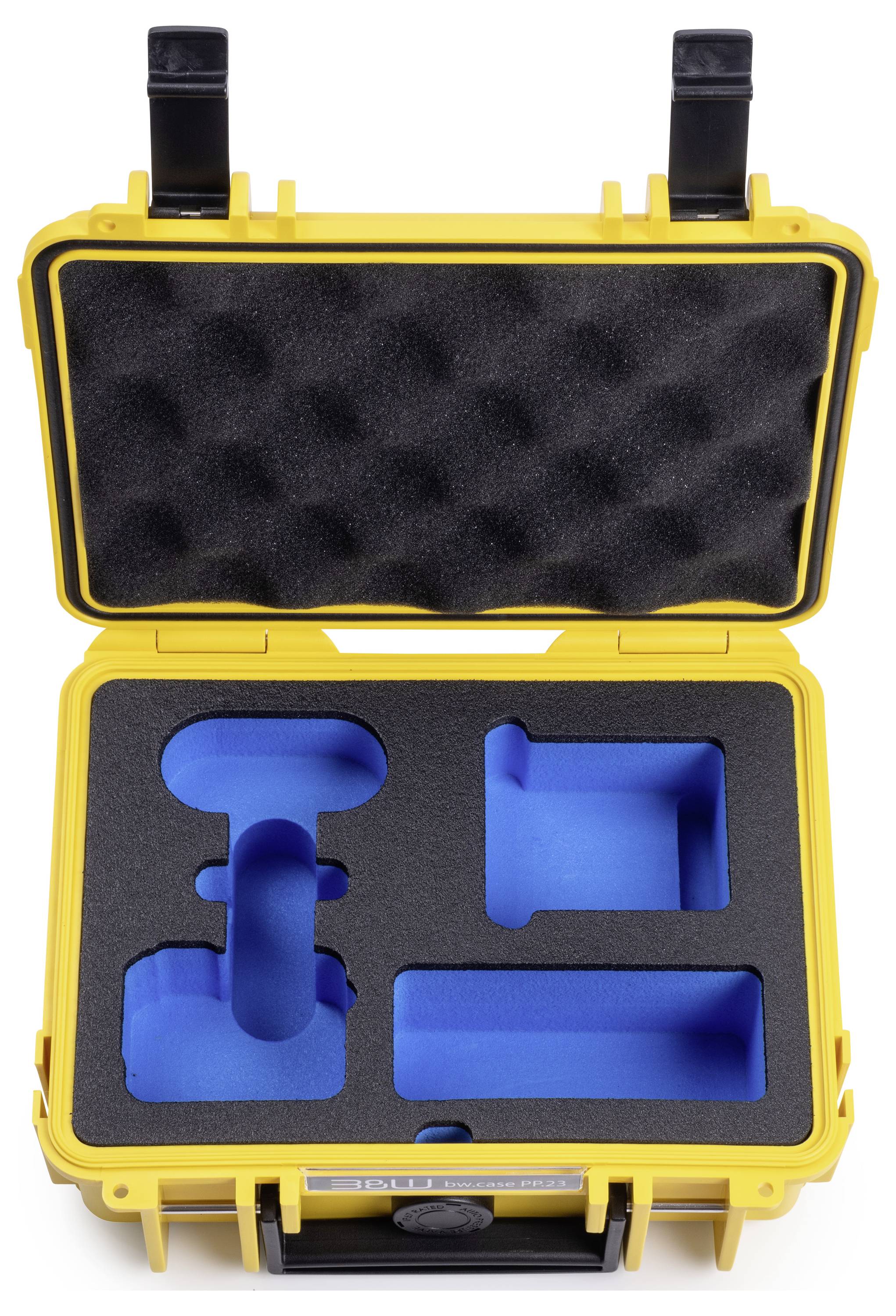 B & W International Transportkoffer action.case PP.23.GO3 2.3l (B x H x T) 230 x 90 x 180mm Gelb PP.23.Y.GO3