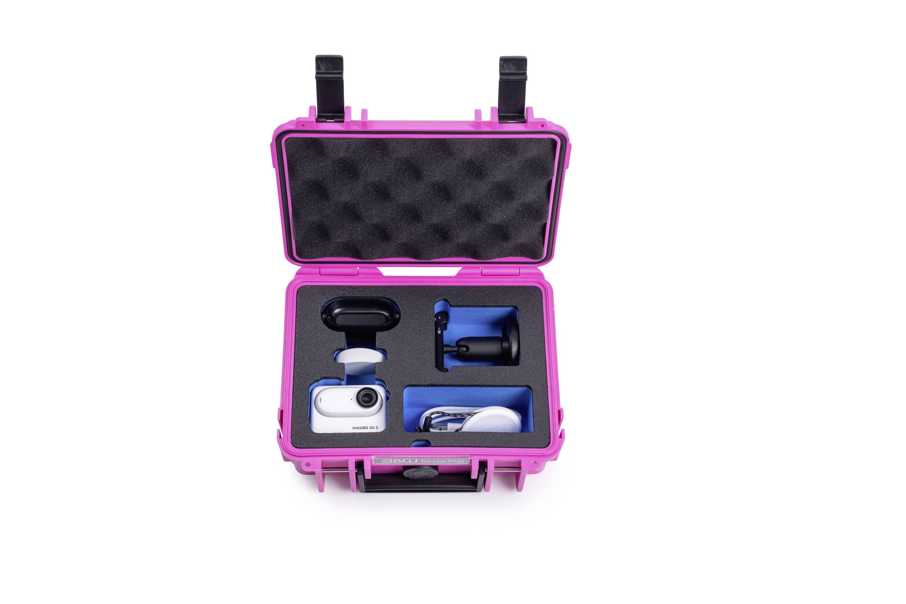 B & W International Transportkoffer action.case PP.23.GO3 2.3l (B x H x T) 230 x 90 x 180mm Pink PP.23.PI.GO3