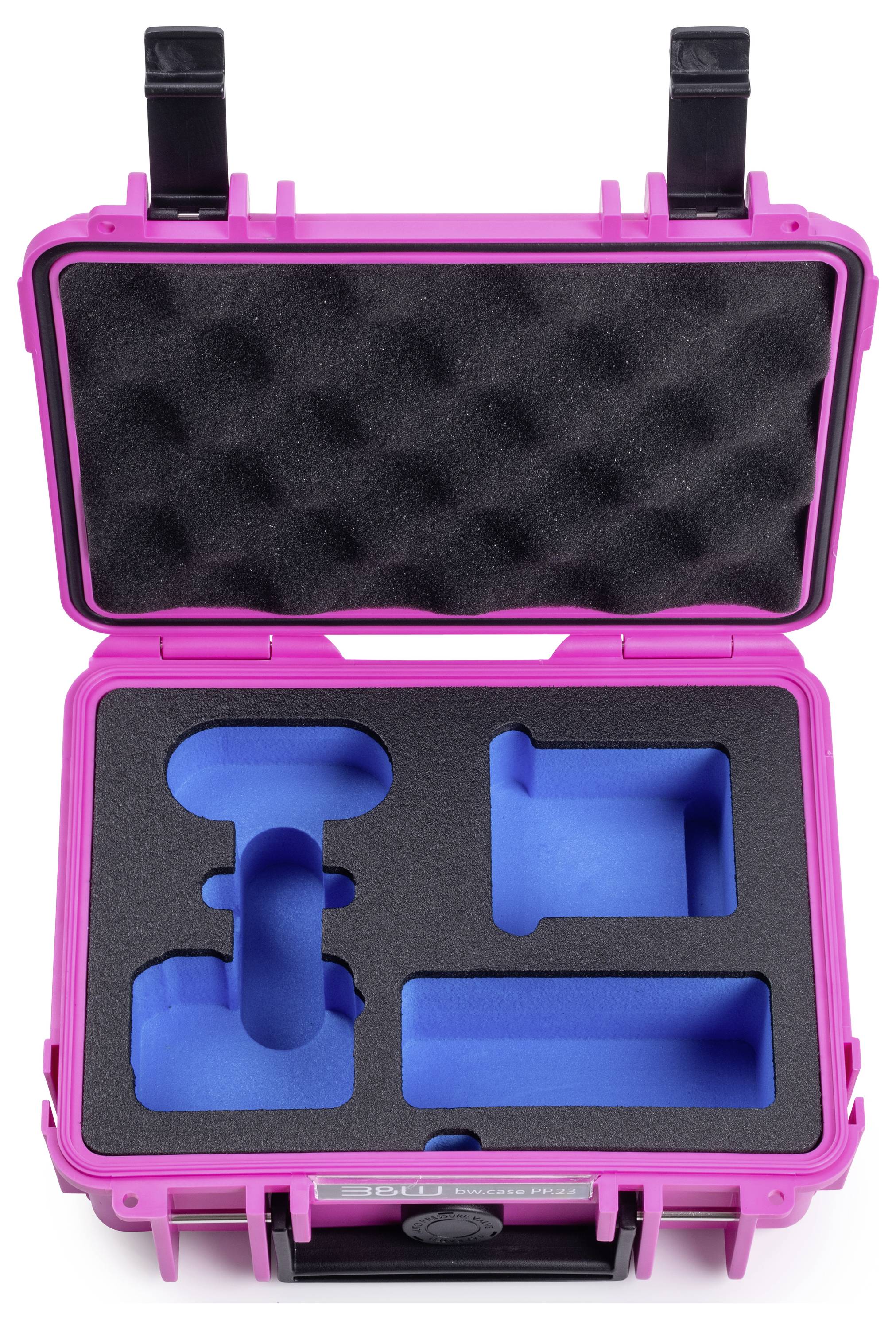 B & W International Transportkoffer action.case PP.23.GO3 2.3l (B x H x T) 230 x 90 x 180mm Pink PP.23.PI.GO3