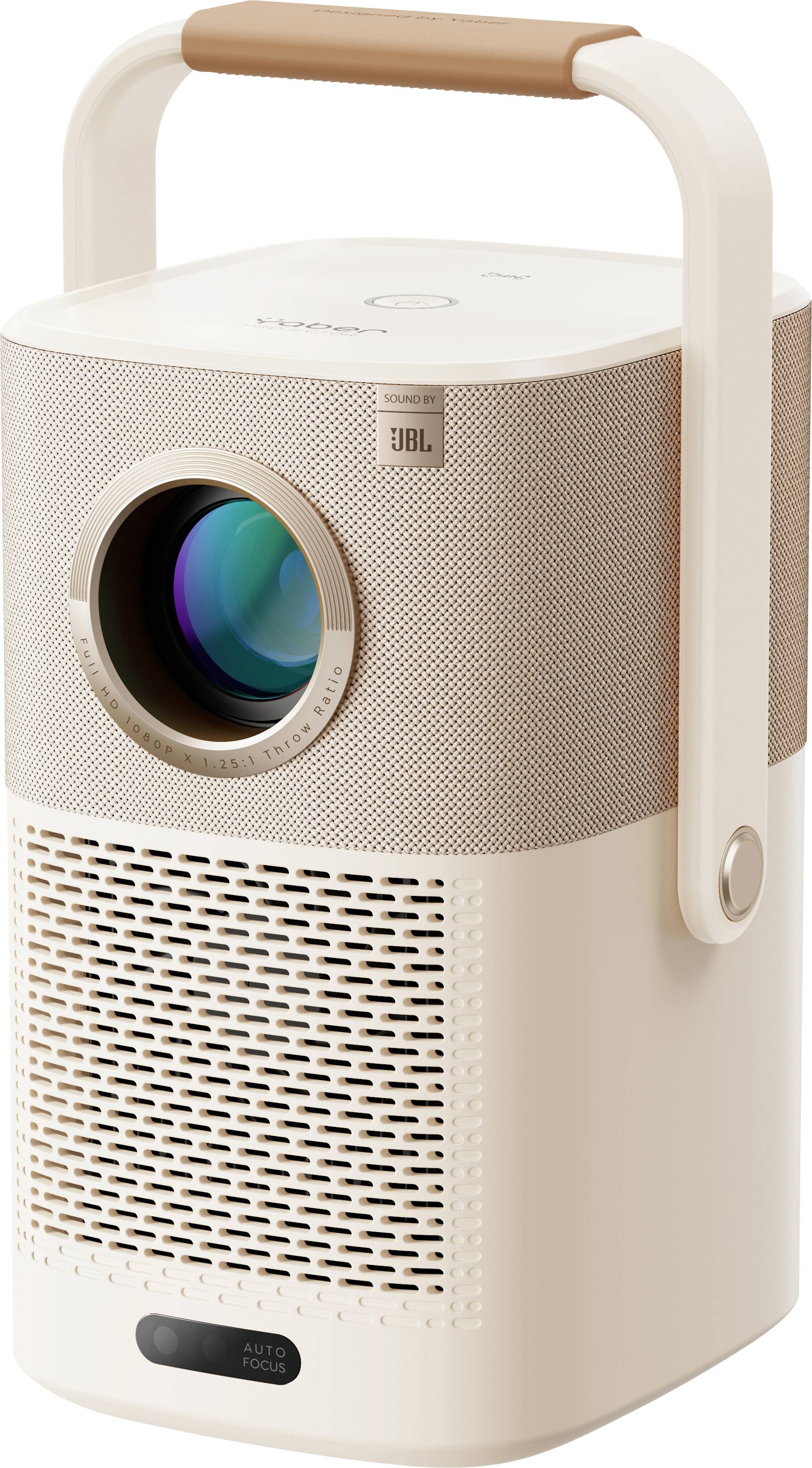 Yaber Beamer T2Plus LED 450 ANSI-Lumen 1920 x 1080 Full HD Akkubetrieben, 4K unterstützt, JBL Lautsprecher integriert