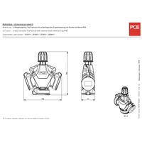 PC Electric 253841-sr 3fach-Kupplung Vollgummi mit Spannungsanzeige 250V Rot IP54 PC Electric 253841-sr 3fach-Kupplung Vollgummi mit Spannungsanzeige 250V Rot IP54