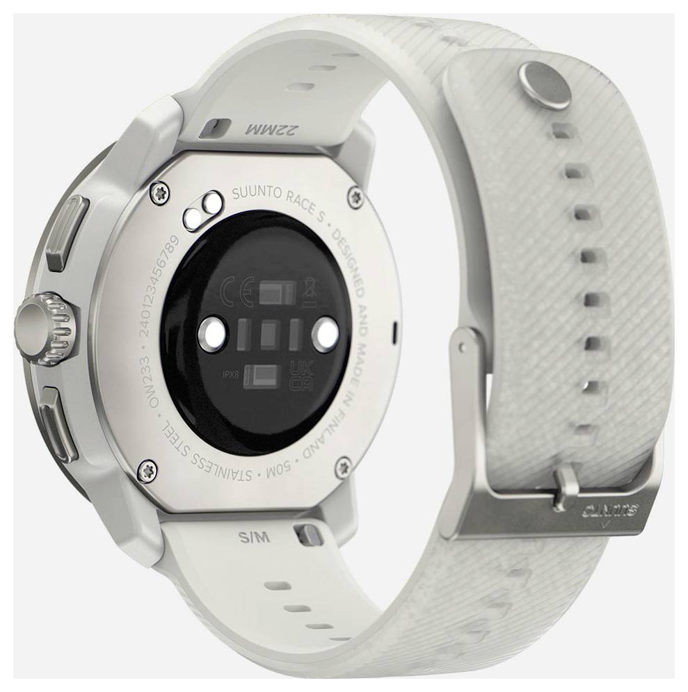 Suunto RACE S Smartwatch 45 mm Hellgrau