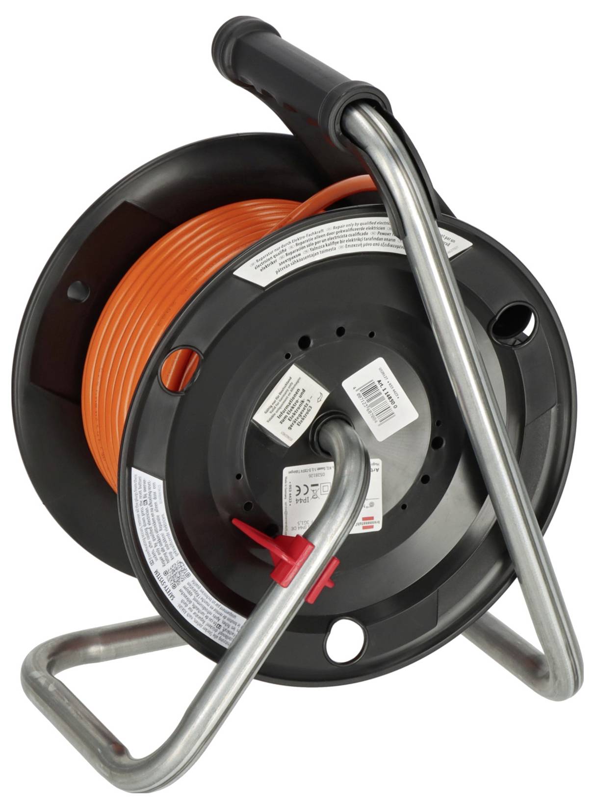 Brennenstuhl 1148500 Kabeltrommel 23m Orange Schutzkontakt-Stecker