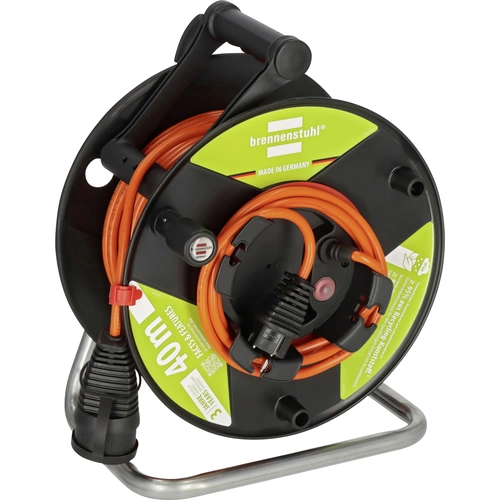 Brennenstuhl 1188500 Kabeltrommel 38m Orange Schutzkontakt-Stecker Brennenstuhl 1188500 Kabeltrommel 38m Orange Schutzkontakt-Stecker