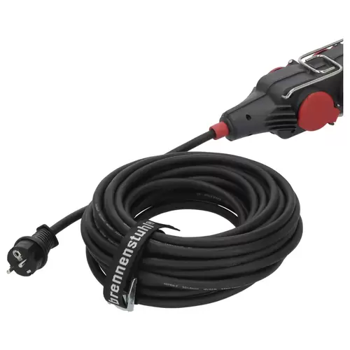 Brennenstuhl 9161150161 Strom Verlängerungskabel 16A Schwarz, Rot 15m H07RN-F 3G 1,5mm² Brennenstuhl 9161150161 Strom Verlängerungskabel 16A Schwarz, Rot 15m H07RN-F 3G 1,5mm²