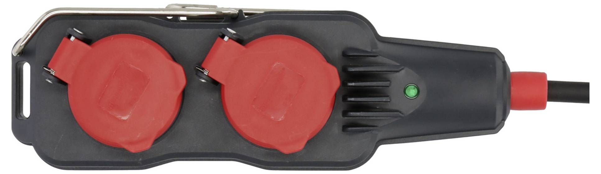 Brennenstuhl 9161150161 Strom Verlängerungskabel 16 A Schwarz, Rot 15 m H07RN-F 3G 1,5 mm²