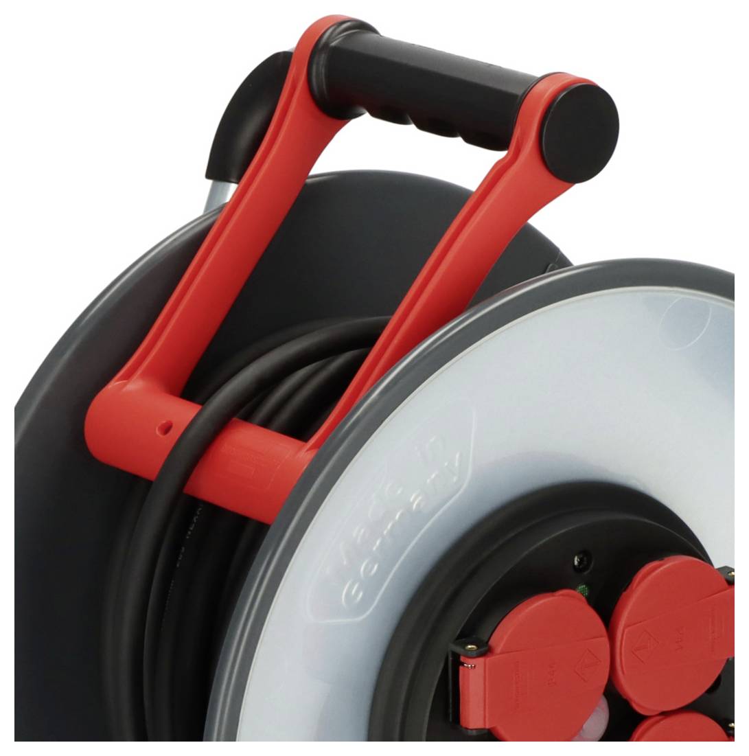 Brennenstuhl 9191400110 Kabeltrommel 40m Schwarz Schutzkontakt-Stecker