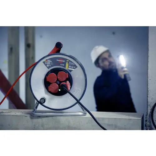 Brennenstuhl 9191500210 Kabeltrommel 50m Rot Schutzkontakt-Stecker Brennenstuhl 9191500210 Kabeltrommel 50m Rot Schutzkontakt-Stecker