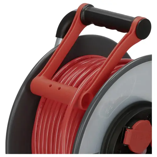 Brennenstuhl 9191500210 Kabeltrommel 50m Rot Schutzkontakt-Stecker Brennenstuhl 9191500210 Kabeltrommel 50m Rot Schutzkontakt-Stecker