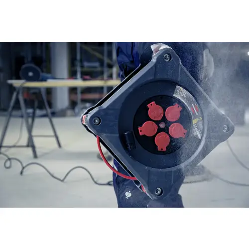 Brennenstuhl 9201500210 Kabeltrommel 50m Rot Schutzkontakt-Stecker Brennenstuhl 9201500210 Kabeltrommel 50m Rot Schutzkontakt-Stecker