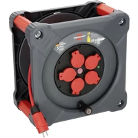 Brennenstuhl 9201500210 Kabeltrommel 50m Rot Schutzkontakt-Stecker Brennenstuhl 9201500210 Kabeltrommel 50m Rot Schutzkontakt-Stecker