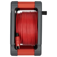 Brennenstuhl 9201500210 Kabeltrommel 50m Rot Schutzkontakt-Stecker Brennenstuhl 9201500210 Kabeltrommel 50m Rot Schutzkontakt-Stecker