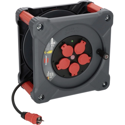 Brennenstuhl 9202330110 Kabeltrommel 33m Schwarz Schutzkontakt-Stecker Brennenstuhl 9202330110 Kabeltrommel 33m Schwarz Schutzkontakt-Stecker