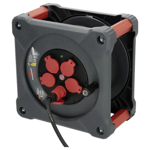 Brennenstuhl 9202330110 Kabeltrommel 33m Schwarz Schutzkontakt-Stecker Brennenstuhl 9202330110 Kabeltrommel 33m Schwarz Schutzkontakt-Stecker