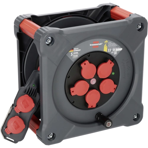 Brennenstuhl 9212380110 Kabeltrommel 33m Schwarz Schutzkontakt-Stecker Brennenstuhl 9212380110 Kabeltrommel 33m Schwarz Schutzkontakt-Stecker