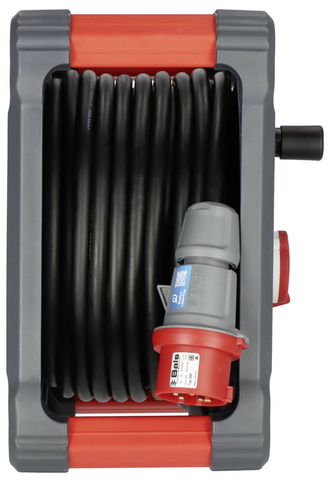 Brennenstuhl 9222300110 Kabeltrommel 30m Schwarz CEE-Stecker 16A 5polig